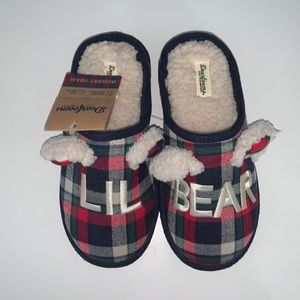 dearfoams plaid slippers